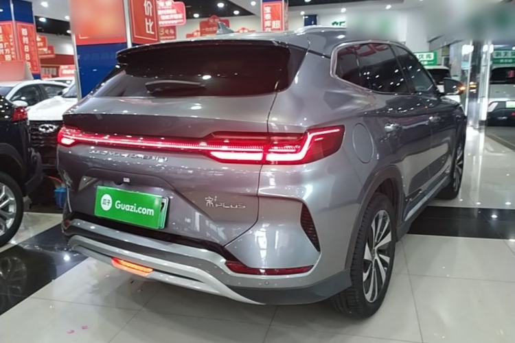 Used BYD Song PLUS New Energy 2023 Champion Edition DM-i 110KM Flagship PLUS Rear Right 45 Deg