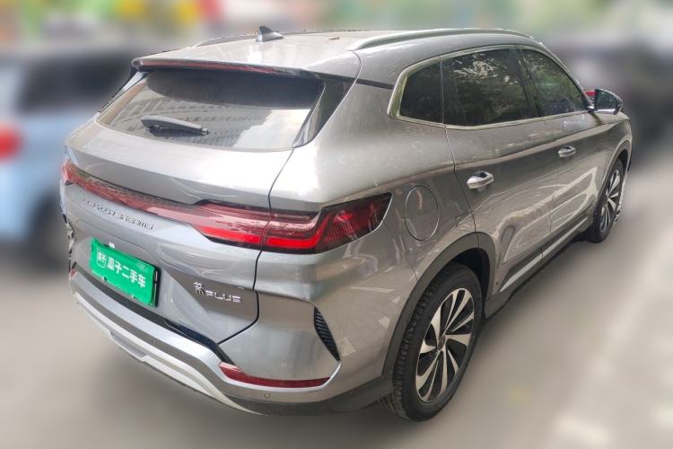 Used BYD Song PLUS New Energy 2023 Champion Edition DM-i 110KM Flagship Model Rear Right 45 Deg