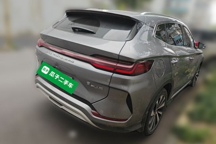 Used BYD Song PLUS New Energy 2023 Champion Edition EV 520KM Luxury Model Rear Right 45 Deg