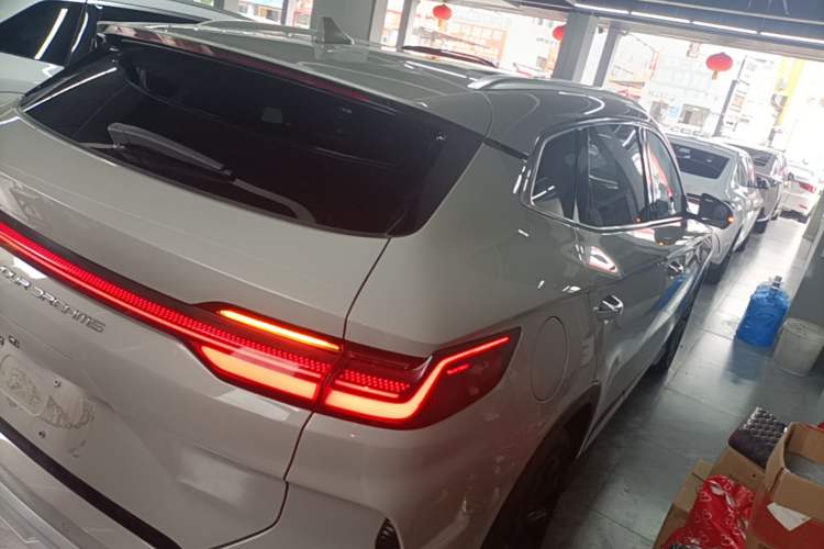 Used BYD Song PLUS New Energy 2023 Champion Edition DM-i 110KM Flagship Model Rear Right 45 Deg