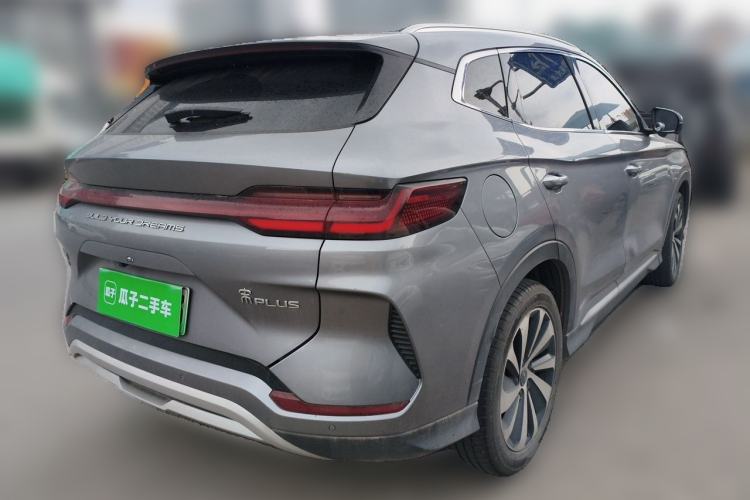 Used BYD Song PLUS New Energy 2023 Champion Edition DM-i 110KM Flagship PLUS Rear Right 45 Deg