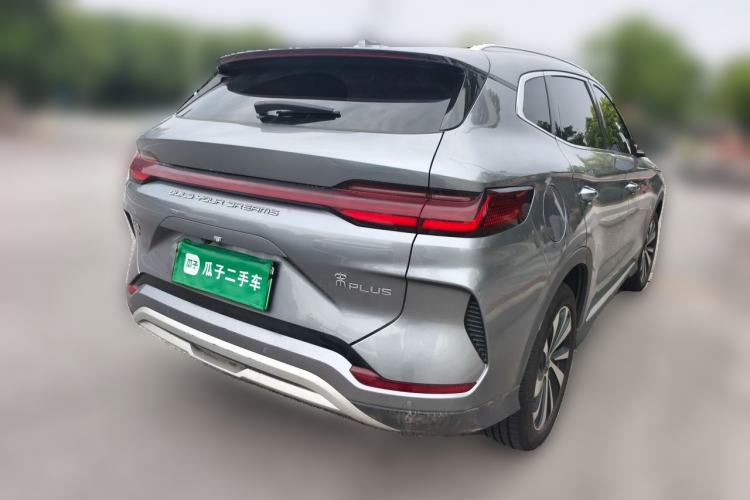 Used BYD Song PLUS New Energy 2023 Champion Edition EV 520KM Flagship Model Rear Right 45 Deg