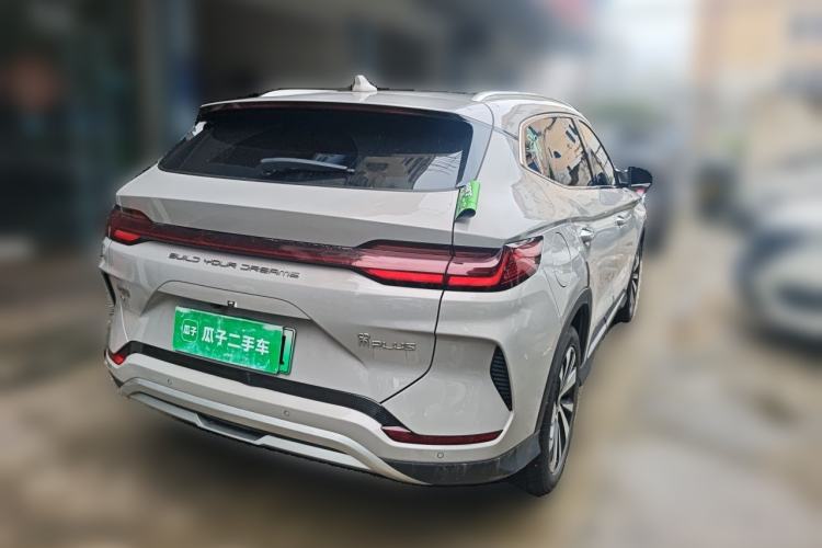 Used BYD Song PLUS New Energy 2023 Champion Edition EV 520KM Prestige Model Rear Right 45 Deg