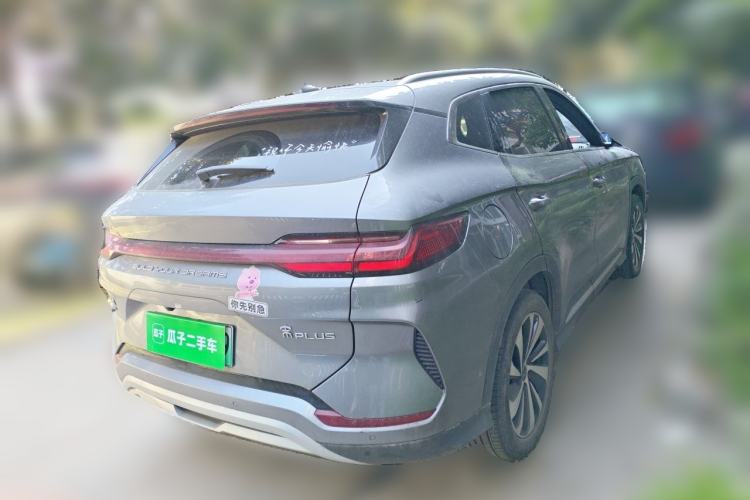 Used BYD Song PLUS New Energy 2023 Champion Edition DM-i 110KM Flagship Model Rear Right 45 Deg