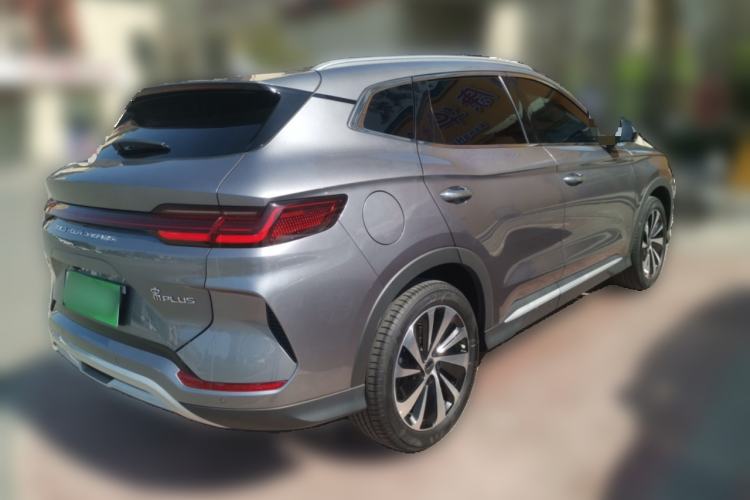 Used BYD Song PLUS New Energy 2023 Champion Edition DM-i 110KM Flagship PLUS Rear Right 45 Deg