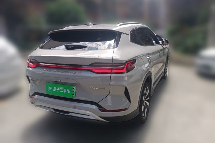 Used BYD Song PLUS New Energy 2023 Champion Edition DM-i 110KM Flagship Model Rear Right 45 Deg