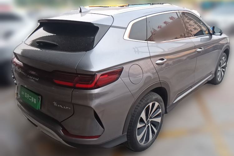 Used BYD Song PLUS New Energy 2023 Champion Edition EV 520KM Prestige Model Rear Right 45 Deg