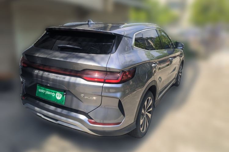 Used BYD Song PLUS New Energy 2023 Champion Edition DM-i 110KM Flagship PLUS Rear Right 45 Deg