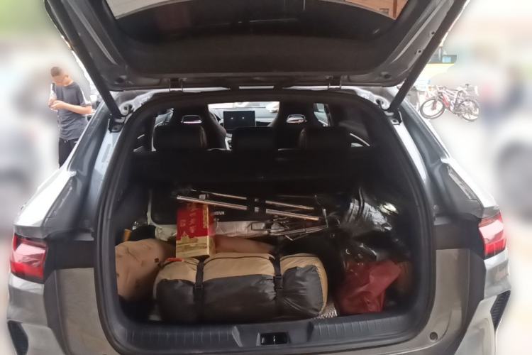 Used BYD Song PLUS New Energy 2023 Champion Edition EV 520KM Prestige Model Trunk