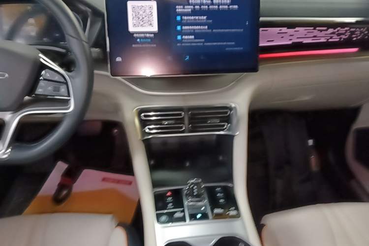 Used BYD Song PLUS New Energy 2023 Champion Edition EV 605KM Flagship PLUS Audio And AC Panel
