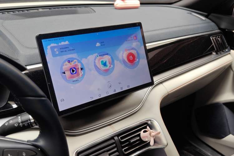 Used BYD Song PLUS New Energy 2023 Champion Edition DM-i 110KM Flagship Model Audio And AC Panel