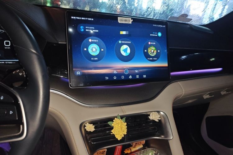Used BYD Song PLUS New Energy 2023 Champion Edition DM-i 110KM Flagship PLUS Audio And AC Panel