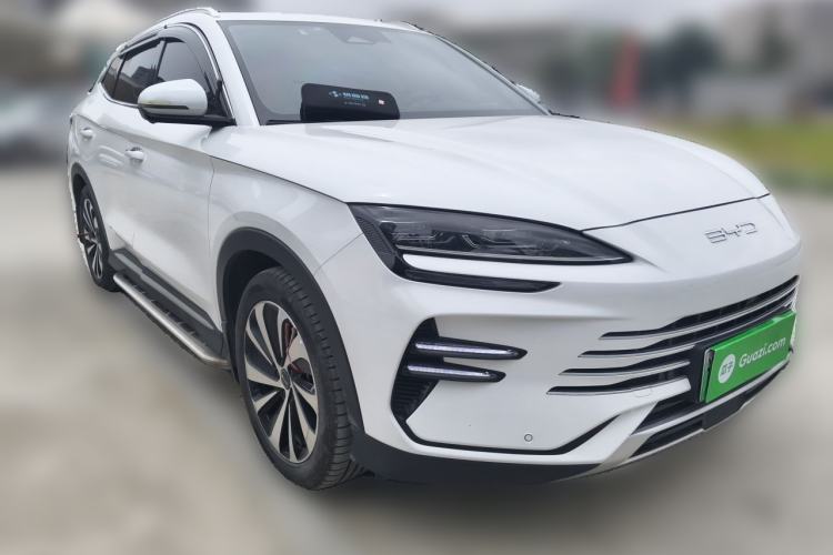 Used BYD Song PLUS New Energy 2023 Champion Edition DM-i 110KM Flagship PLUS Front Right 45 Deg
