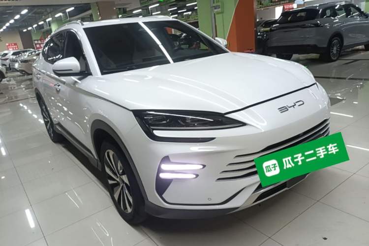 Used BYD Song PLUS New Energy 2023 Champion Edition DM-i 150KM Flagship PLUS Front Right 45 Deg