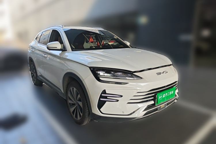 Used BYD Song PLUS New Energy 2023 Champion Edition DM-i 110KM Flagship Model Front Right 45 Deg