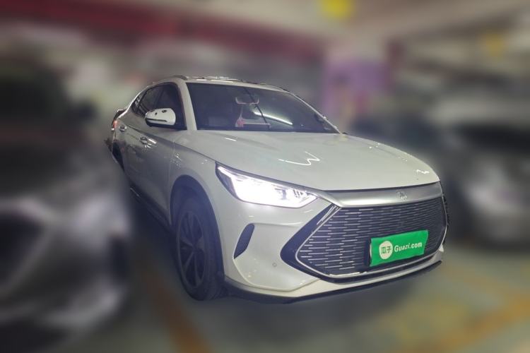 Used BYD Song PLUS New Energy 2023 Champion Edition DM-i 110KM Flagship Model Front Right 45 Deg