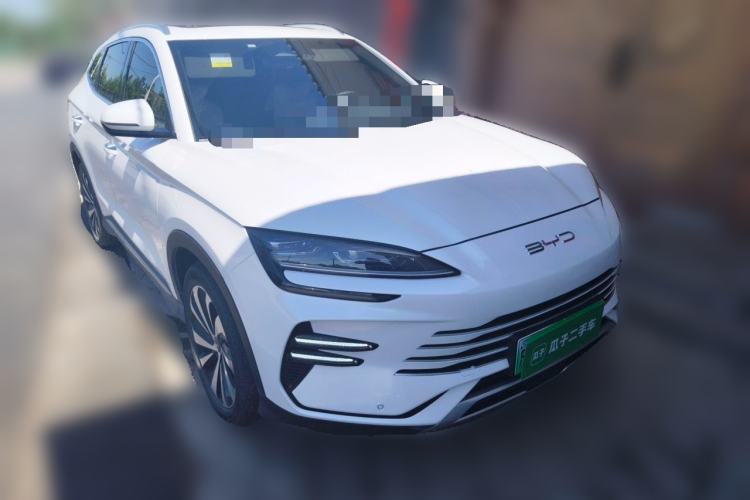 Used BYD Song PLUS New Energy 2023 Champion Edition DM-i 110KM Flagship Model Front Right 45 Deg