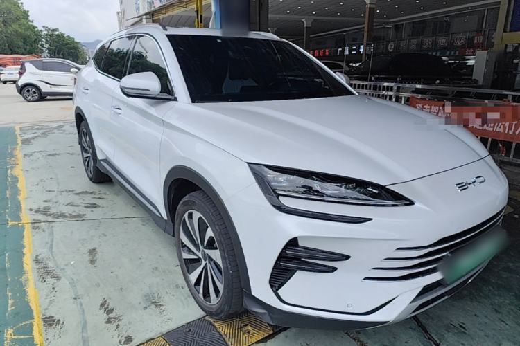 Used BYD Song PLUS New Energy 2023 Champion Edition DM-i 110KM Flagship PLUS Front Right 45 Deg