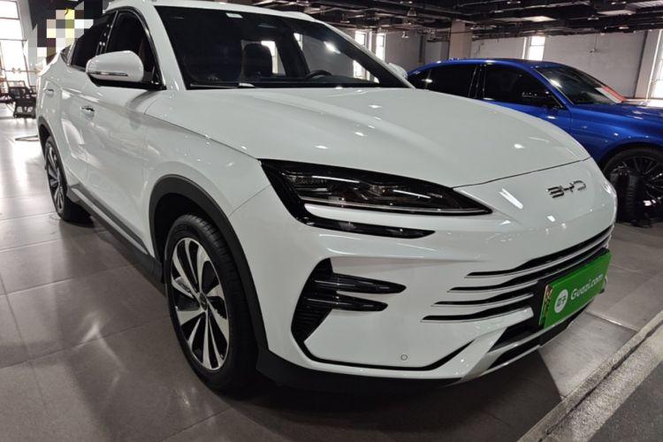 Used BYD Song PLUS New Energy 2023 Champion Edition DM-i 110KM Flagship PLUS Front Right 45 Deg