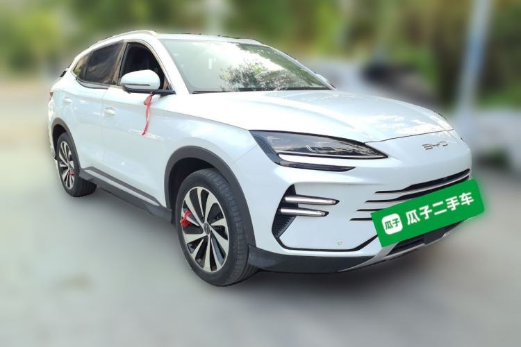 Used BYD Song PLUS New Energy 2023 Champion Edition DM-i 110KM Flagship Model Front Right 45 Deg