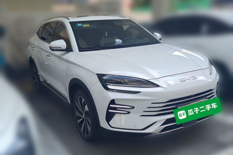 Used BYD Song PLUS New Energy 2023 Champion Edition DM-i 110KM Flagship Model Front Right 45 Deg