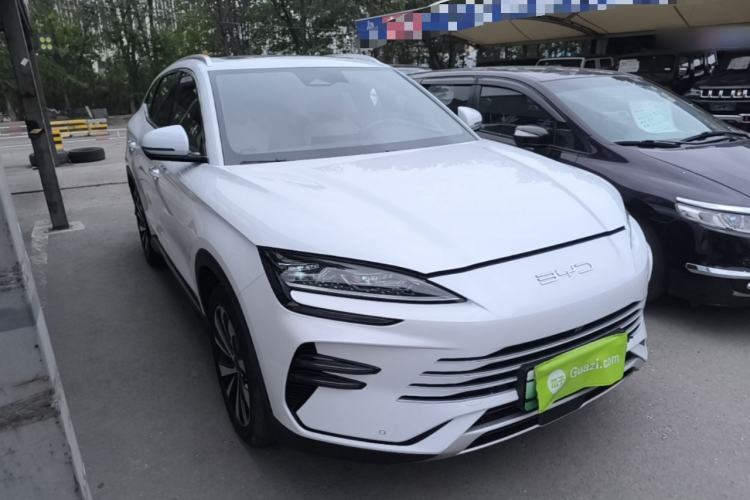 Used BYD Song PLUS New Energy 2023 Champion Edition DM-i 110KM Flagship PLUS Front Right 45 Deg
