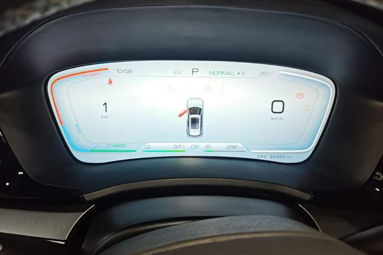 Used BYD Song PLUS New Energy 2023 Champion Edition DM-i 110KM Flagship Model Instrument Cluster