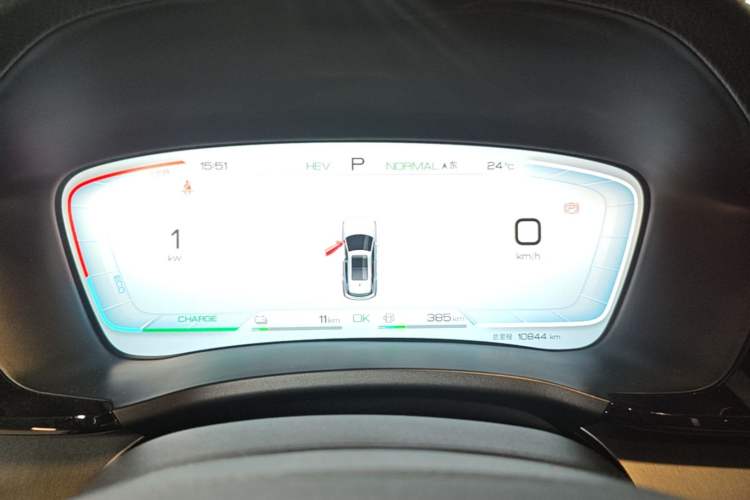 Used BYD Song PLUS New Energy 2023 Champion Edition DM-i 110KM Flagship Model Instrument Cluster
