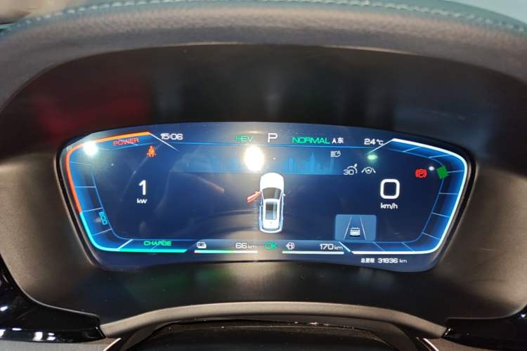 Used BYD Song PLUS New Energy 2023 Champion Edition DM-i 110KM Flagship PLUS Instrument Cluster