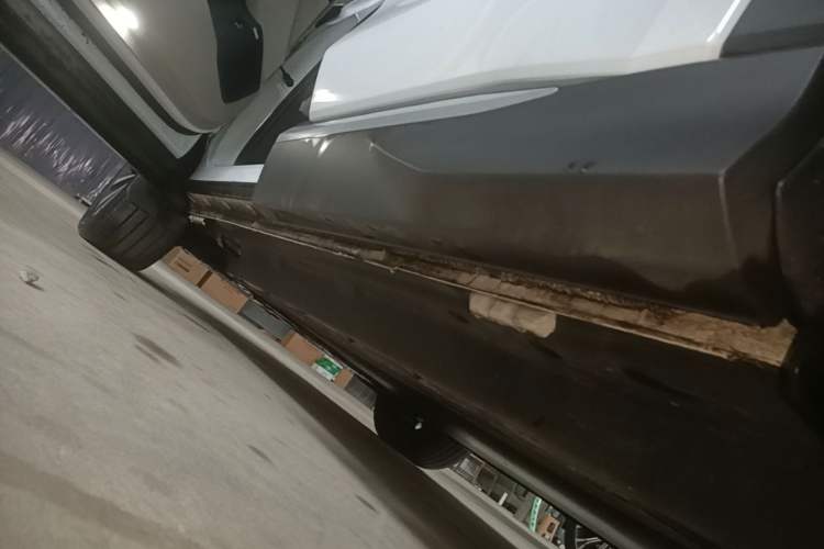 Used BYD Song PLUS New Energy 2023 Champion Edition EV 605KM Flagship PLUS Left Side Sill