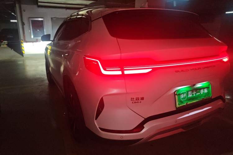 Used BYD Song PLUS New Energy 2023 Champion Edition DM-i 110KM Flagship PLUS Rear Left 45 Deg