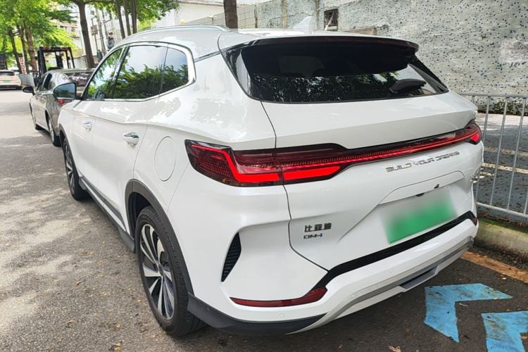 Used BYD Song PLUS New Energy 2023 Champion Edition DM-i 110KM Flagship PLUS Rear Left 45 Deg