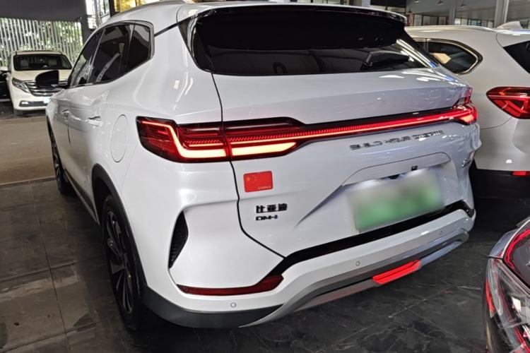 Used BYD Song PLUS New Energy 2023 Champion Edition DM-i 110KM Flagship PLUS Rear Left 45 Deg