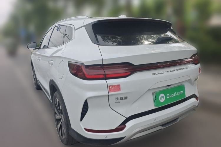 Used BYD Song PLUS New Energy 2023 Champion Edition EV 520KM Prestige Model Rear Left 45 Deg