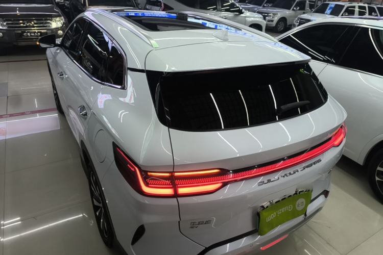 Used BYD Song PLUS New Energy 2023 Champion Edition EV 520KM Flagship Model Rear Left 45 Deg
