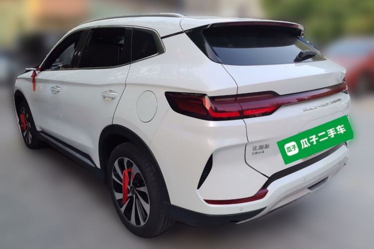 Used BYD Song PLUS New Energy 2023 Champion Edition DM-i 110KM Flagship Model Rear Left 45 Deg