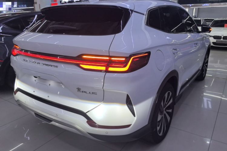 Used BYD Song PLUS New Energy 2023 Champion Edition DM-i 110KM Flagship PLUS Rear Right 45 Deg