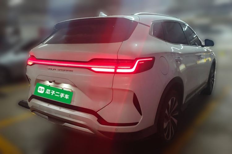 Used BYD Song PLUS New Energy 2023 Champion Edition EV 520KM Luxury Model Rear Right 45 Deg
