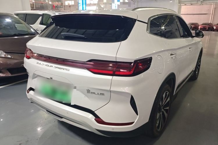 Used BYD Song PLUS New Energy 2023 Champion Edition DM-i 110KM Flagship Model Rear Right 45 Deg