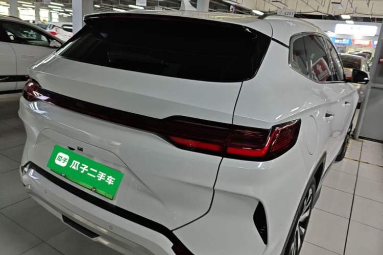 Used BYD Song PLUS New Energy 2023 Champion Edition DM-i 110KM Flagship Model Rear Right 45 Deg