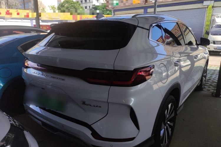 Used BYD Song PLUS New Energy 2023 Champion Edition EV 520KM Luxury Model Rear Right 45 Deg