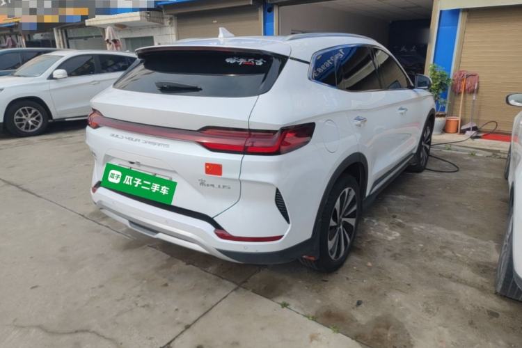 Used BYD Song PLUS New Energy 2023 Champion Edition DM-i 110KM Flagship Model Rear Right 45 Deg