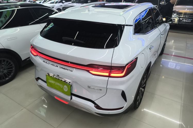 Used BYD Song PLUS New Energy 2023 Champion Edition EV 520KM Flagship Model Rear Right 45 Deg