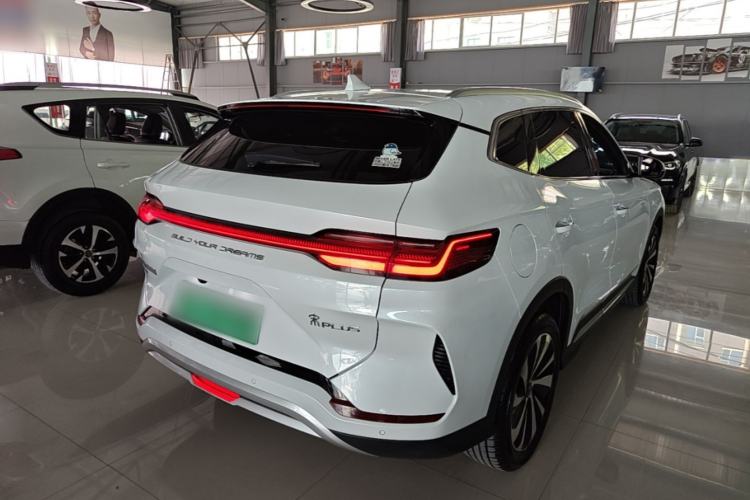 Used BYD Song PLUS New Energy 2023 Champion Edition DM-i 110KM Flagship PLUS Rear Right 45 Deg