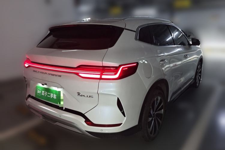 Used BYD Song PLUS New Energy 2023 Champion Edition DM-i 110KM Flagship PLUS Rear Right 45 Deg