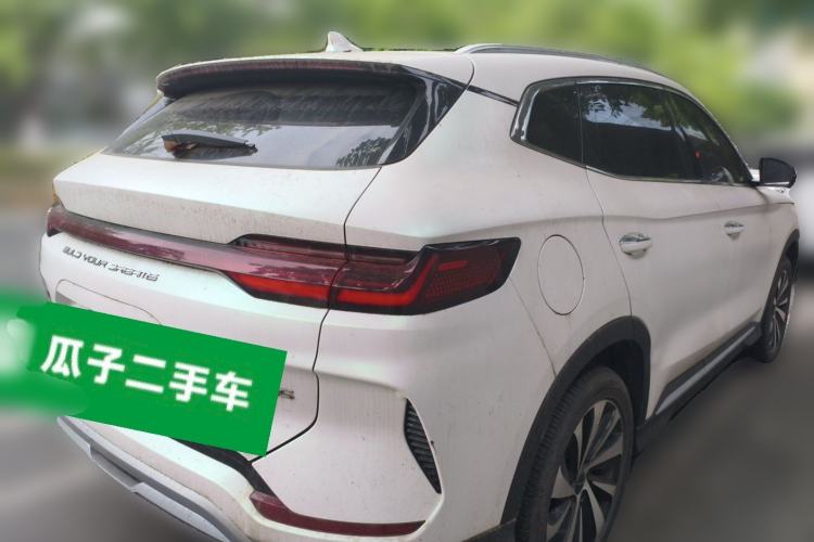 Used BYD Song PLUS New Energy 2023 Champion Edition EV 520KM Prestige Model Rear Right 45 Deg