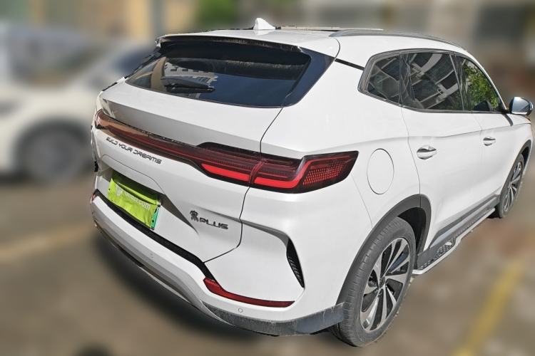 Used BYD Song PLUS New Energy 2023 Champion Edition DM-i 110KM Flagship PLUS Rear Right 45 Deg