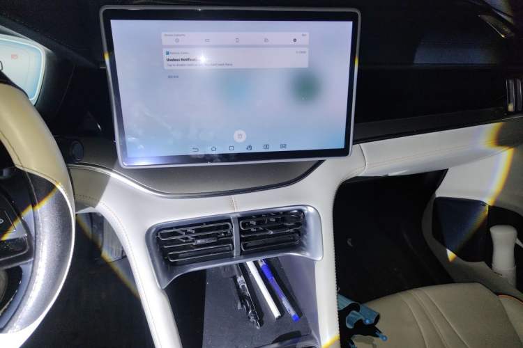 Used BYD Song PLUS New Energy 2024 Honor Edition EV 520km Luxury Model Audio And AC Panel