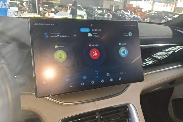 Used BYD Song PLUS New Energy 2024 Honor Edition EV 605km Flagship PLUS Audio And AC Panel
