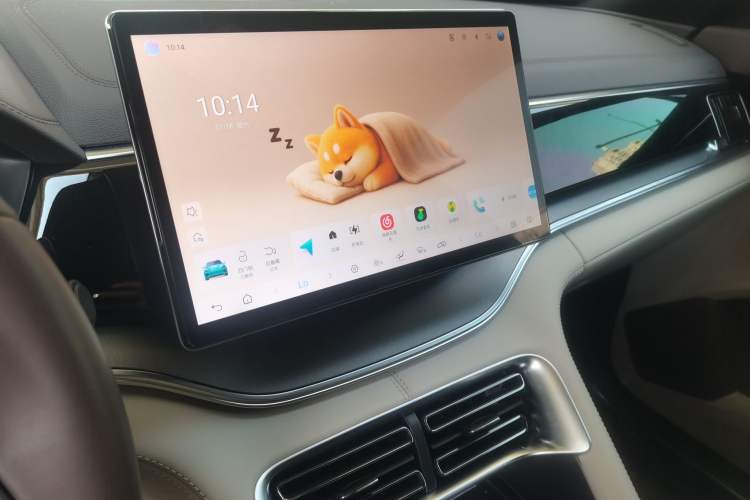 Used BYD Song PLUS New Energy 2024 Honor Edition EV 520km Luxury Model Audio And AC Panel